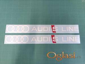 Audi S line nalepnice za auto